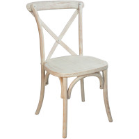 Flash Furniture X-BACK-LW Advantage Lime Wash X-Back Chair